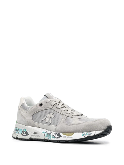 Shop Premiata Mase Sneakers In Grey