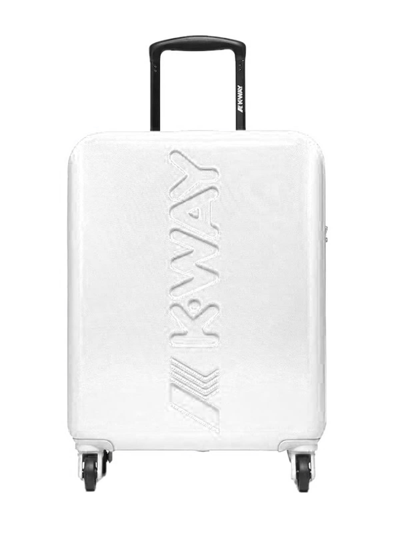 Shop K-way K-air Cabin Trolley 8akk1g01 In White Green B