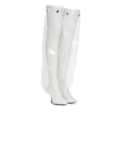 Shop Dolce & Gabbana Boots In White