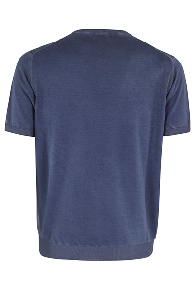 Shop Kangra T Shirt In Blu