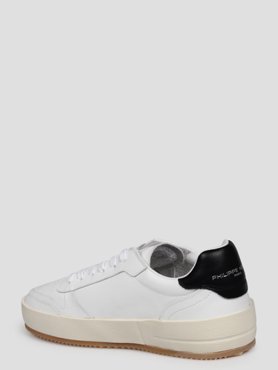 Shop Philippe Model Nice Low Man Sneakers In White