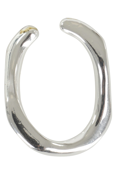 Shop Federica Tosi Ear Cuff Zoe In Silver