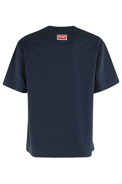 Shop Kenzo Oversize Tshirt In Midnight Blue
