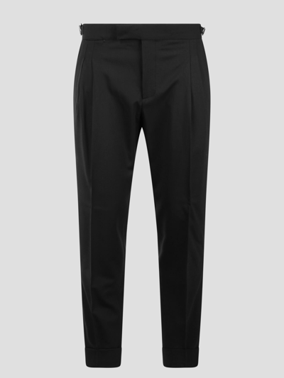 Shop Be Able Robby Pleated Pants In Black