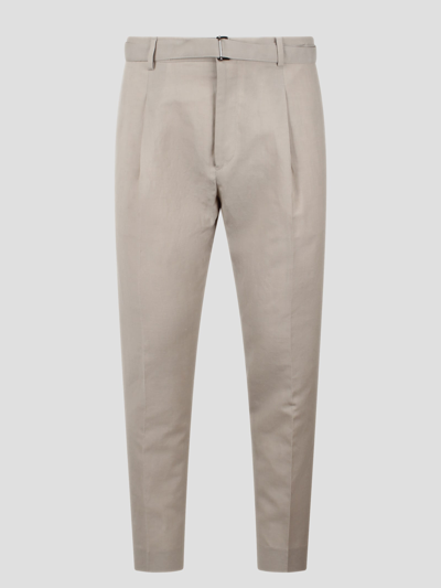 Shop Be Able Andy Tailored Trousers In Nude & Neutrals