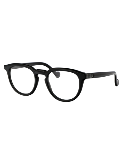 Shop Moncler Ml5149/v Glasses In 001 Black