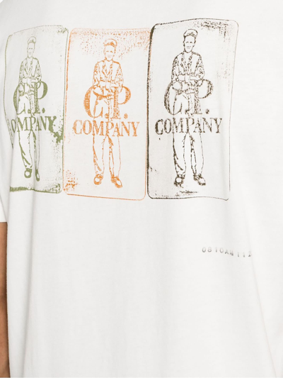 Shop C.p. Company C.p.company T-shirts And Polos White