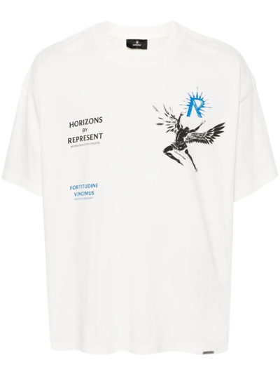Shop Represent T-shirts And Polos White