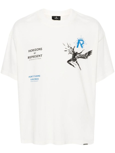 Represent Tshirt In White