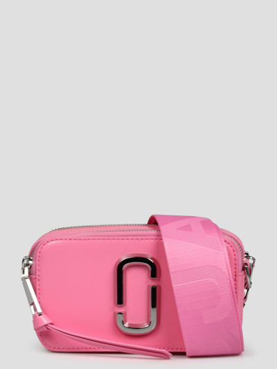 Shop Marc Jacobs The Snapshot Bag In Pink & Purple
