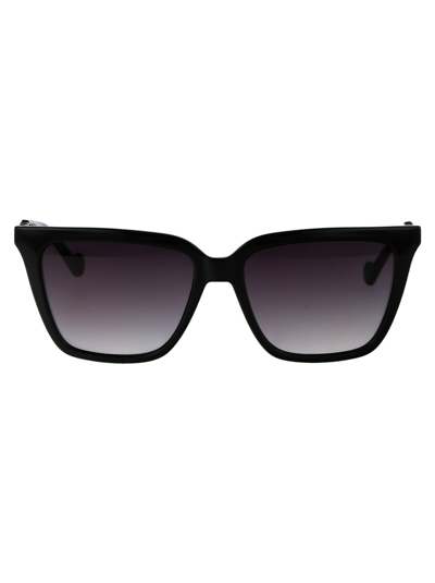Shop Liu •jo Lj780s Sunglasses In 001 Black