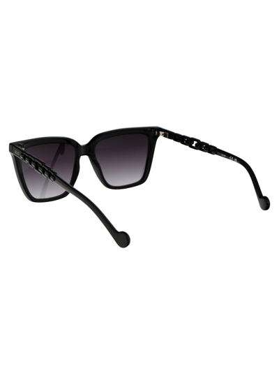 Shop Liu •jo Lj780s Sunglasses In 001 Black