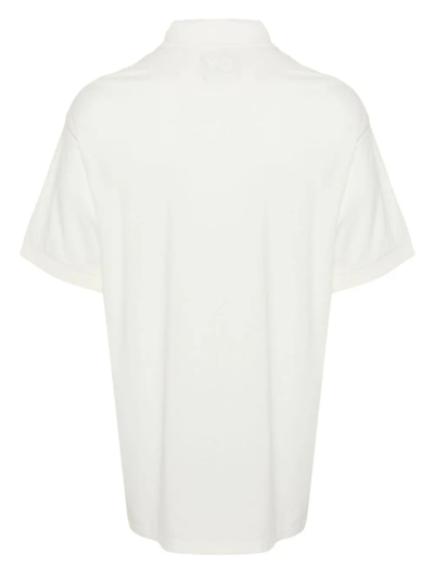Shop Y-3 T-shirts And Polos White