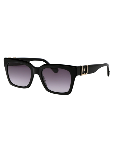 Shop Liu •jo Lj759s Sunglasses In 001 Black