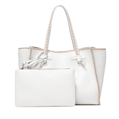 Shop Gianni Chiarini Bag Marcella In Bianco