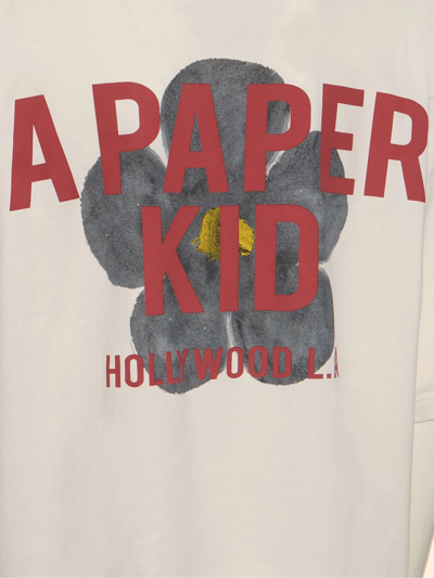 Shop A Paper Kid T-shirts And Polos Beige