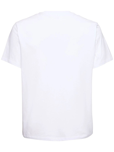 Shop Ami Alexandre Mattiussi Ami T-shirts And Polos White