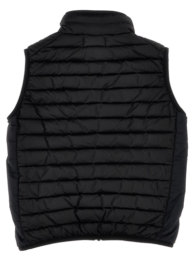 Shop Stone Island Junior Quilted Vest In Black