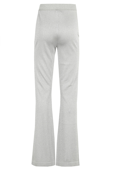 Shop Missoni Trousers In Silver