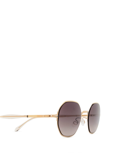 Shop Mykita Santana Sun Champagne Gold Sunglasses