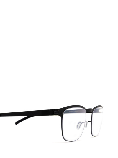 Shop Mykita Theodore Black Glasses