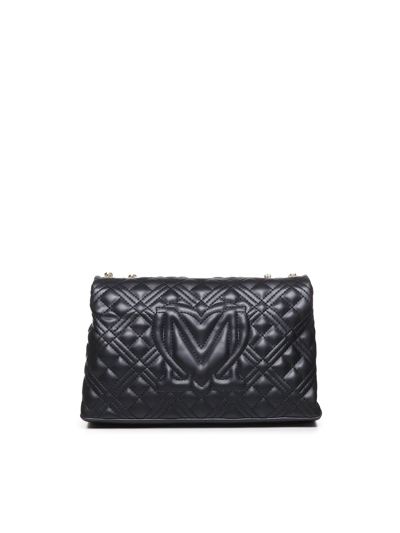 Shop Love Moschino Bag With Shoulder Strap With Logo In Black