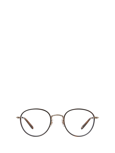 Shop Garrett Leight Paloma Spotted Brown Shell-gold Glasses
