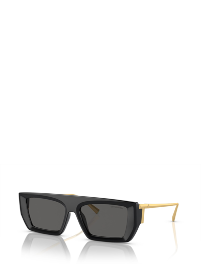 Shop Tiffany &amp; Co. Tf4214u Black Sunglasses
