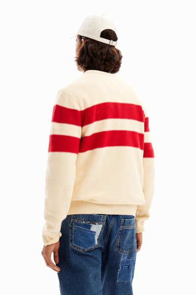 Desigual Jumper In White