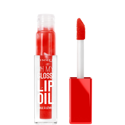 Shop Rimmel Oh My Gloss! Lip Oil 6ml (various Shades) - Vivid Red