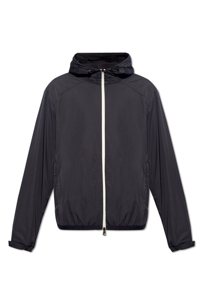 Shop Moncler Clapier Rain Jacket In Black