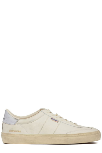 Shop Golden Goose Deluxe Brand Soul Star Lace In White