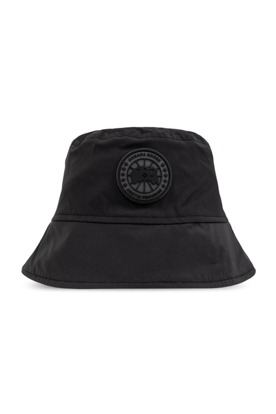 Shop Canada Goose Horizon Reversible Bucket Hat In Black