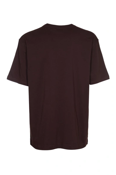 Shop Dries Van Noten T-shirts And Polos In Dark Purple