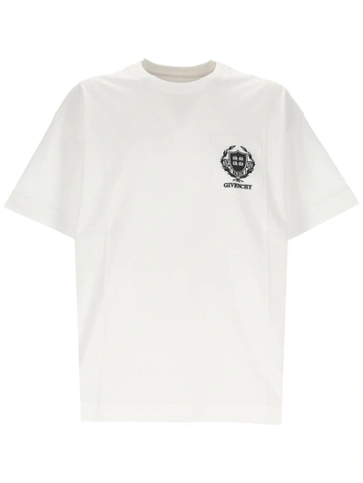 Shop Givenchy T-shirts And Polos In White