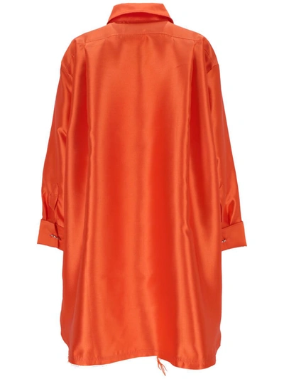 Shop Marques' Almeida Marques Almeida Shirts In Orange