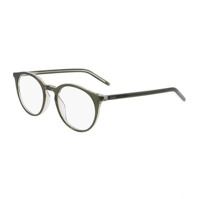 Shop Zeiss Zs22501 Eyeglasses In 314 Crystal Green