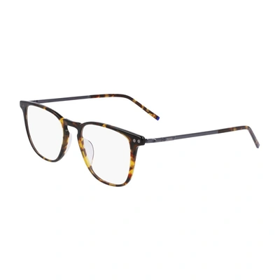 Shop Zeiss Zs22701 Eyeglasses In 242 Amber Tortoise
