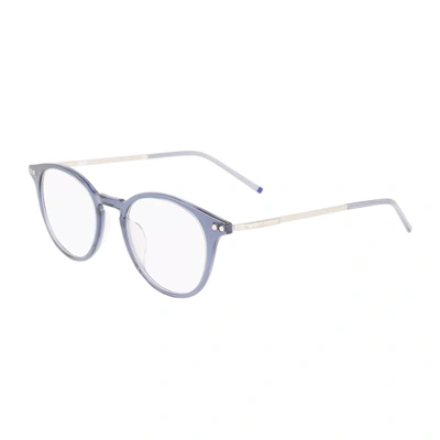 Shop Zeiss Zs22700 Eyeglasses In 412 Crystal Denim