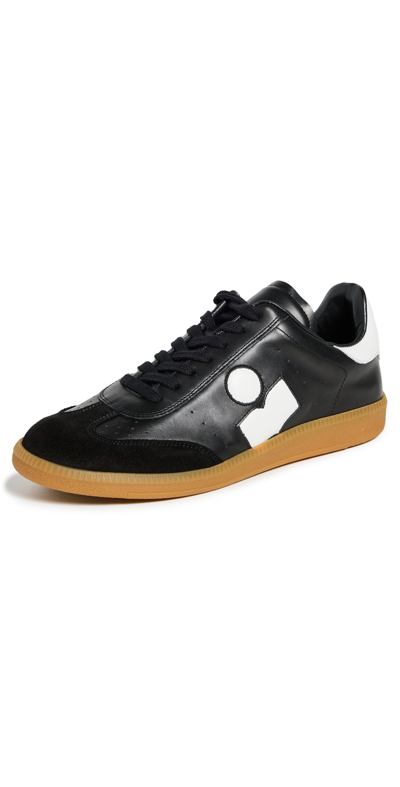 Shop Isabel Marant Bryce Sneakers Black/white