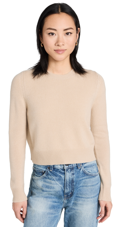 Shop Nili Lotan Venus Cashmere Sweater Taupe