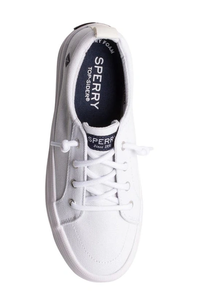 Sperry Kids' Crest Vibe Slip-on Sneaker In White