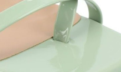 Journee Collection Olivina Jute Block Heel Slingback Sandal In Sage