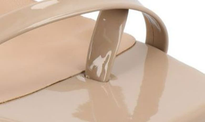 Journee Collection Olivina Jute Block Heel Slingback Sandal In Taupe