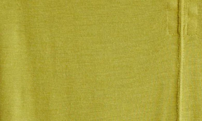 Rick Owens Hiked Asymmetric Drape Detail T-shirt In Acid