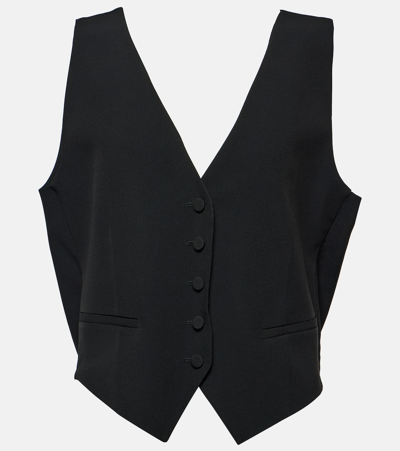 Shop Nina Ricci Cady Vest In Black