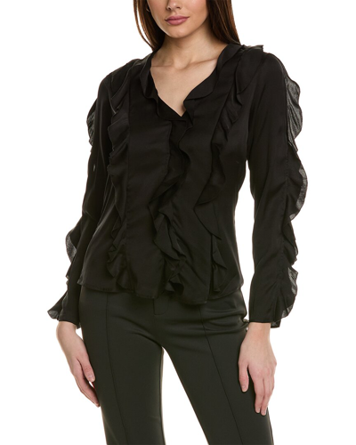 Shop Nicholas Amira Top In Black