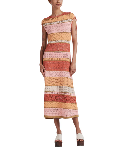 Shop Derek Lam 10 Crosby Octavia Sleeveless Linen-blend Dress