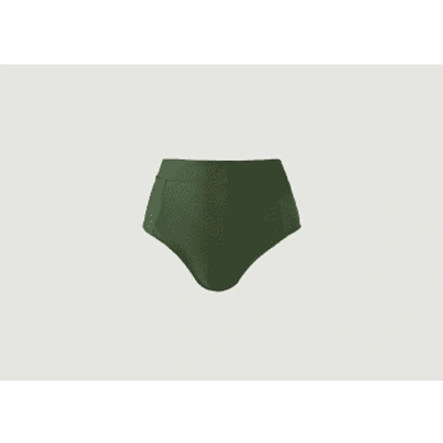 Shop Posidonie Bikini Bottom N°4 In Green