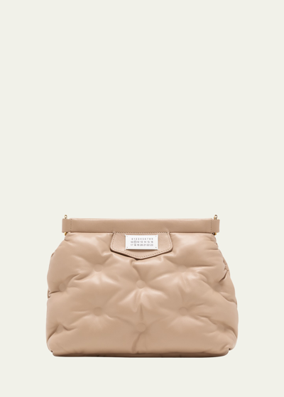 Shop Maison Margiela Glam Slam Classique Small Shoulder Bag In T2070 Biche